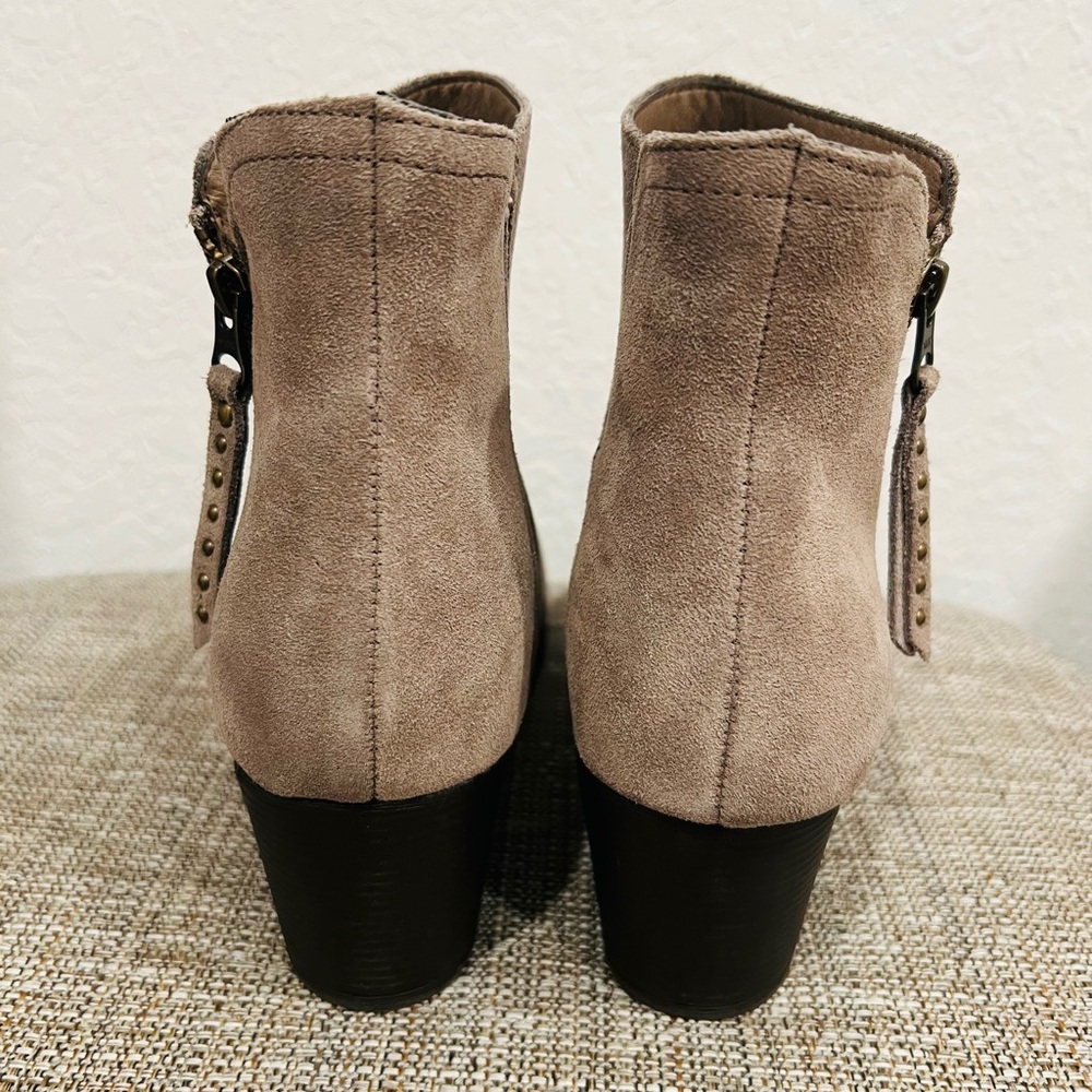 Suede Booties - Picture 4 of 9